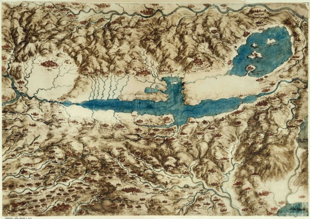 mappa storica della Valdichiana